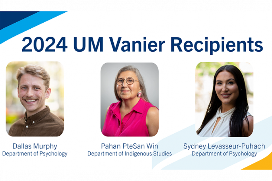 2024 Vanier winners at UM