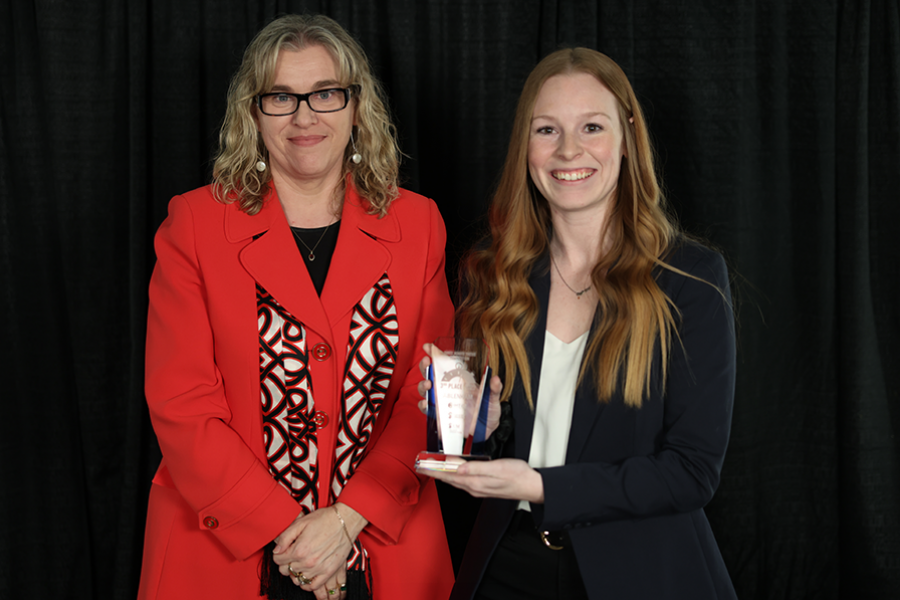 Dr. Kelley Main and Taylor Orchard.