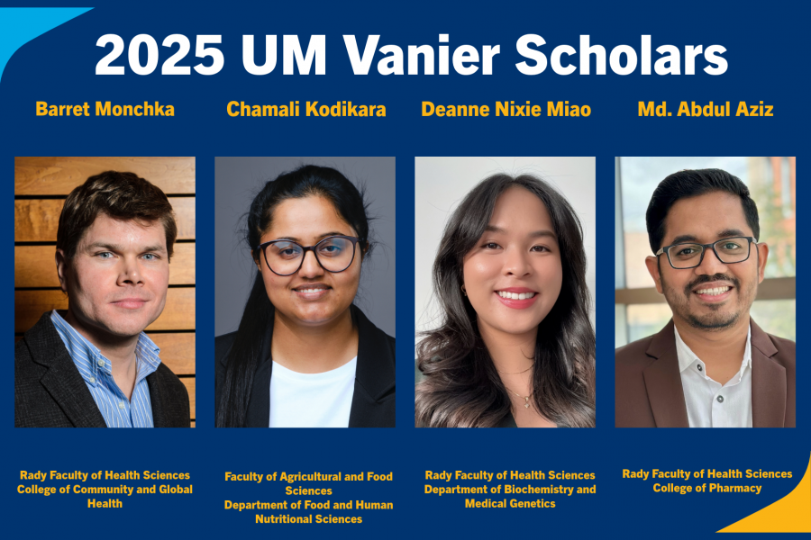 2025 UM Vanier Winners