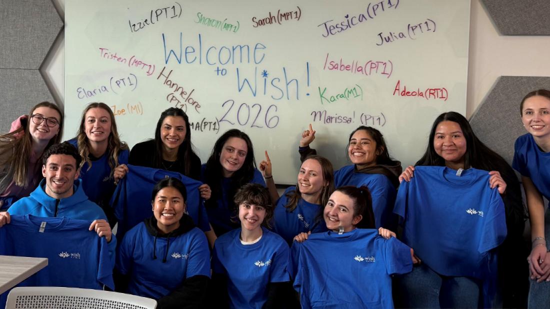 A group photo of the 2026 WISH Clinic team.