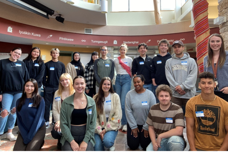 The 2023–24 Neechiwaken mentor team poses for a group photo.