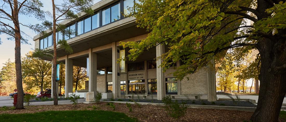 Exterior image of Robson Hall