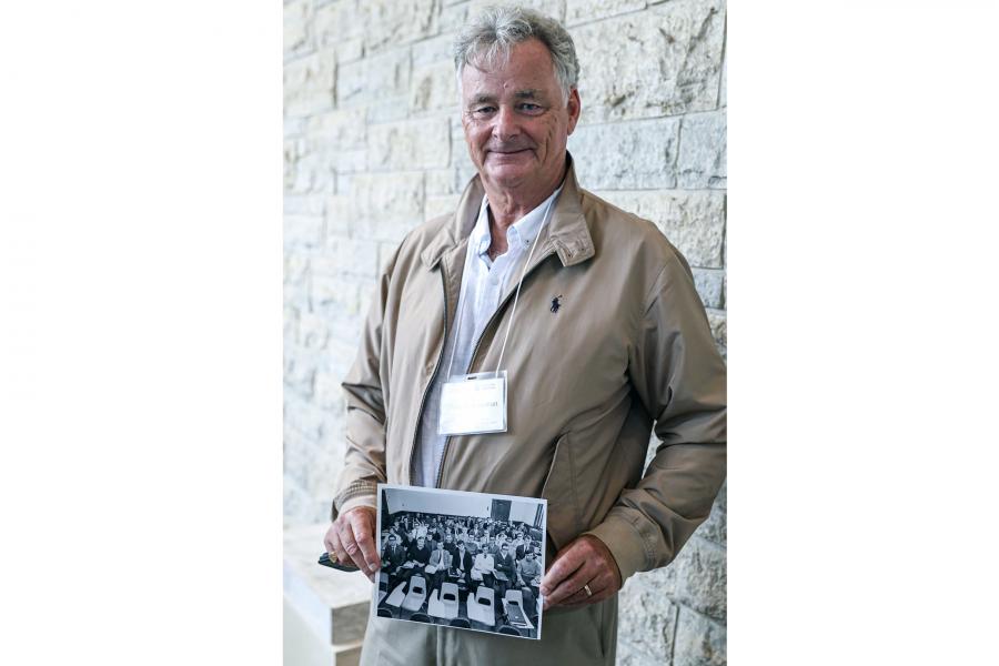 Time capsule homecoming, Duncan Jessiman