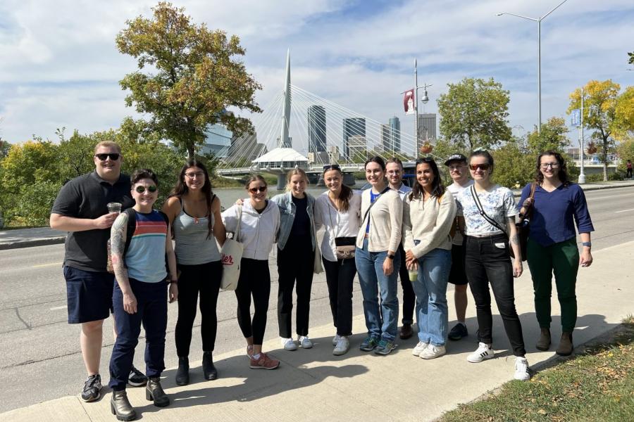 A2Jf students in Winnipeg