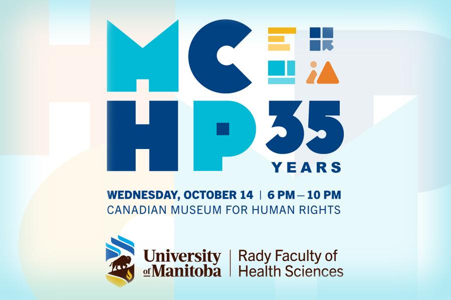 MCHP 35 years-Gala invite_ Wednesday October 14, 6pm-10pm, Canadian Museum for Human Rights