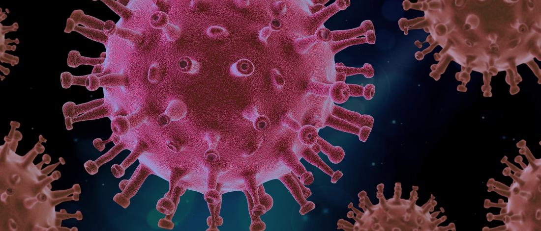 Coronavirus close-up