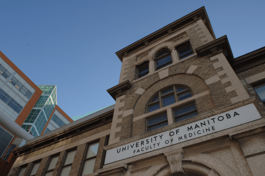 The University of Manitoba College of Medicine building exterior.