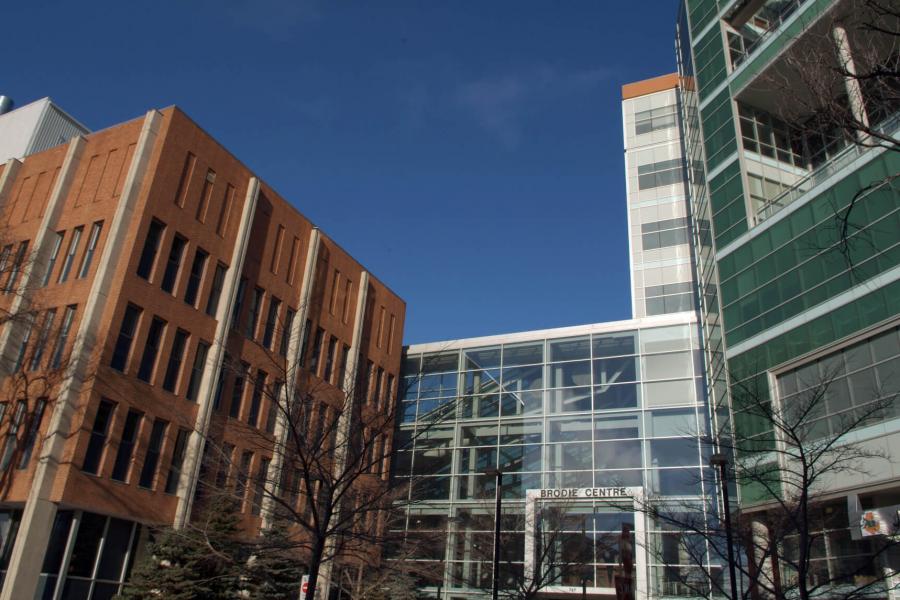 The entrance to the Brodie Atrium. 