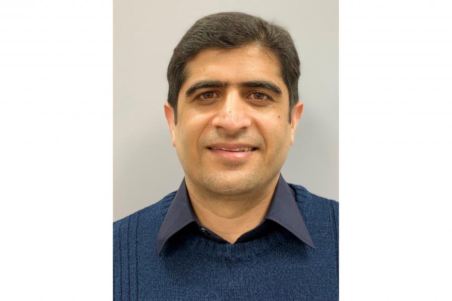 Portrait of Tanveer Sharif.