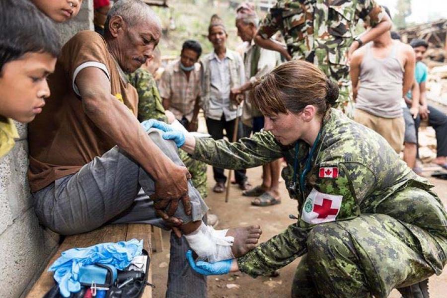 Physician assistants started working in the Canadian Armed Forced in the 1980s