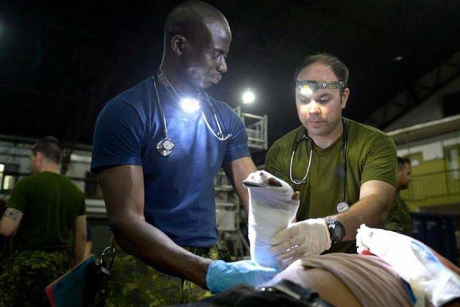 Physician assistants started working in the Canadian Armed Forced in the 1980s