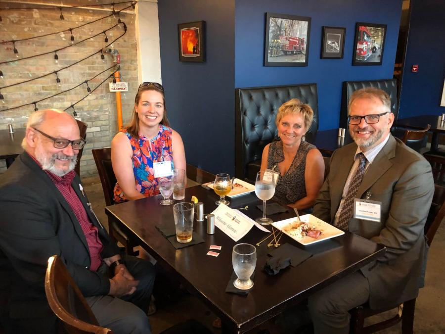 Class reunion in Brandon, Manitoba.