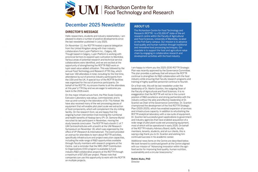 Newsletter December 2025 cover image