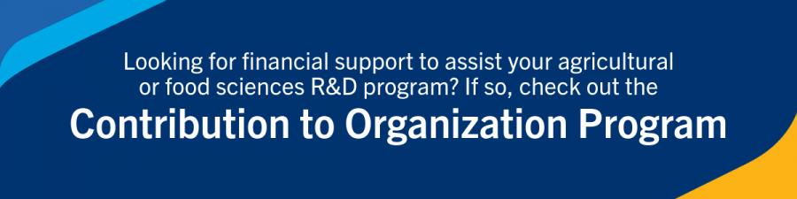 Promo banner for Contribution to Organization Program