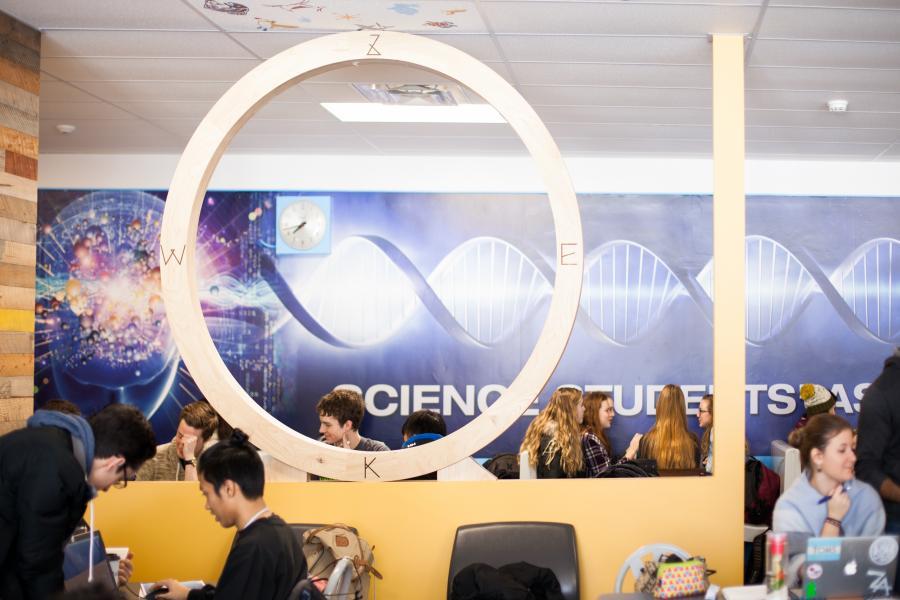 the science student lounge
