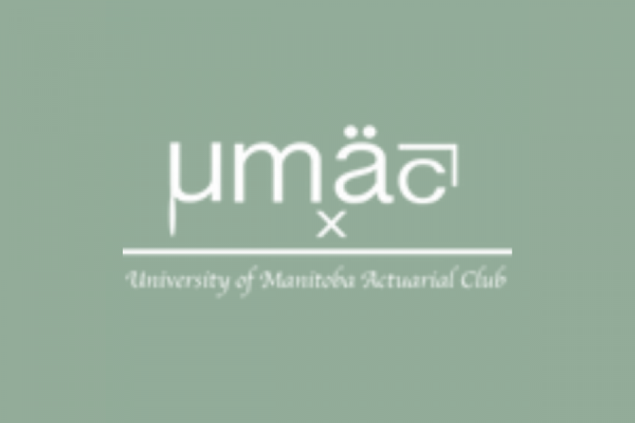umac university of manitoba actuarial club logo