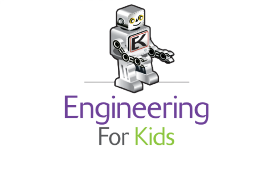Engineering for kids logo.