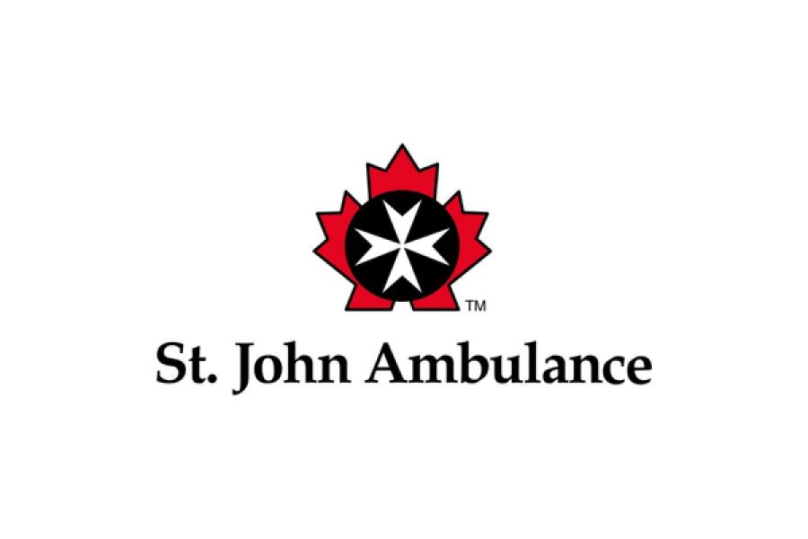 St. John’s First Aid logo.
