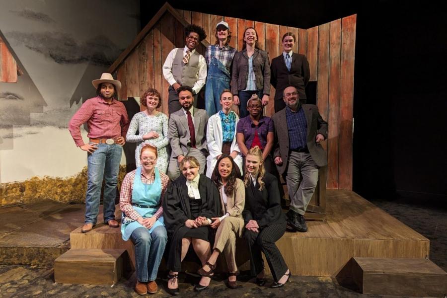 THE UM THEATRE PROGRAM PRESENTS SEEDS BY ANNABEL SOUTAR. PHOTO CREDIT: D. NGUYEN.