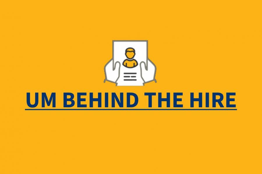 UM Behind the Hire Logo