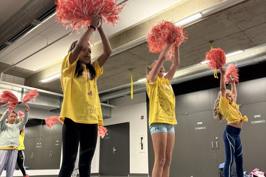 cheerleading routine