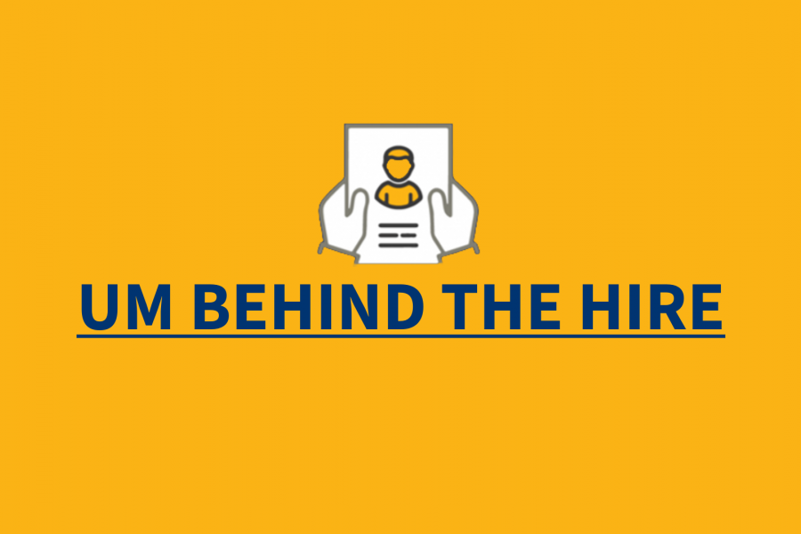 UM Behind the Hire Logo