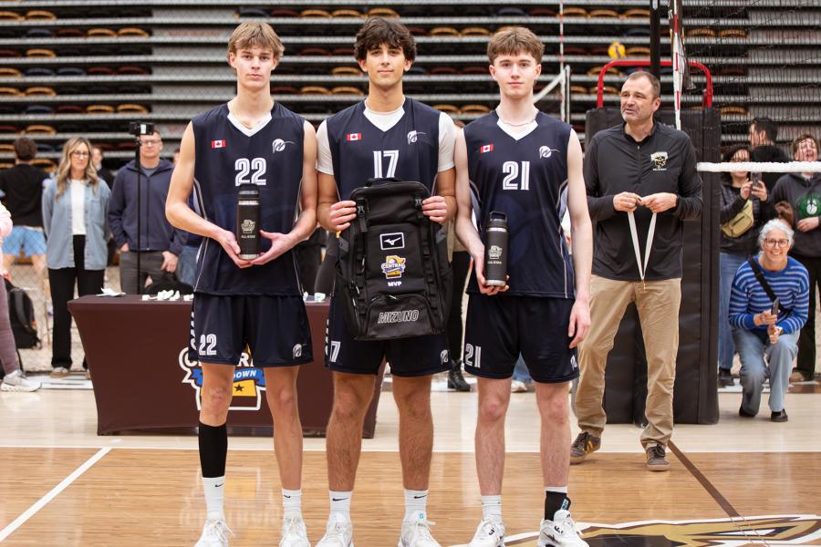 All Star and MVP players from Winman Strike pose with their awards at Central Showdown March 2026.