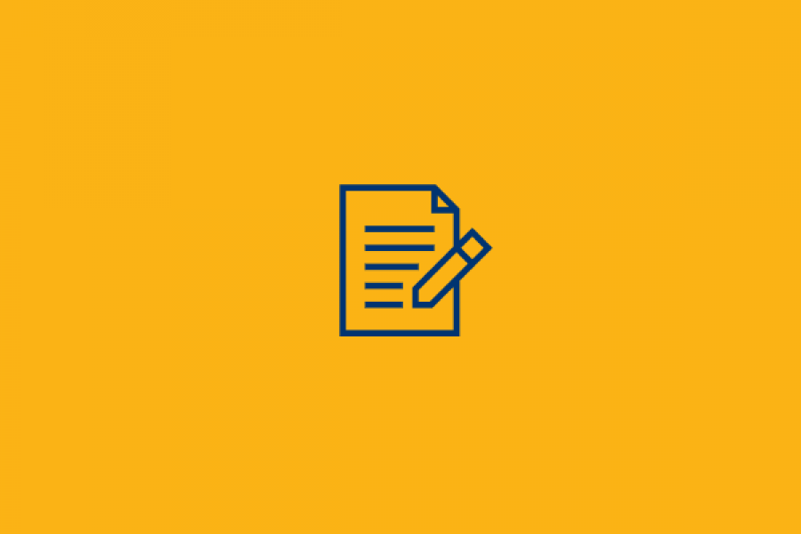 Docuemtn with pencil