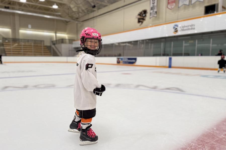child skating