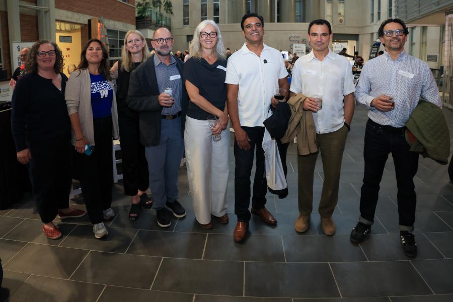 Classmates from the Engineering Class of 1996 at Engineering Homecoming Reception 2026