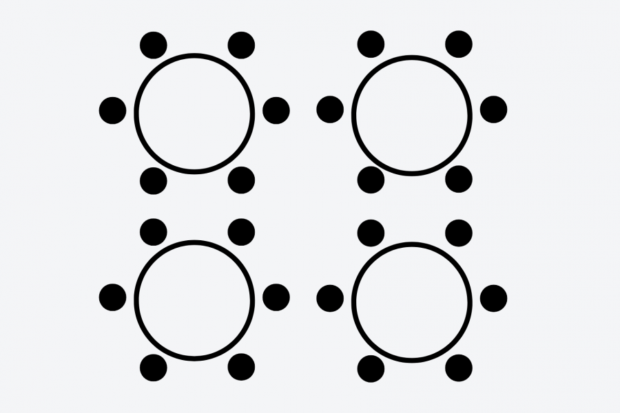 illustration of the banquet style