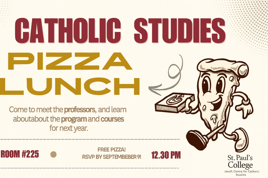 Catholic Studies Pizza Lunch Event