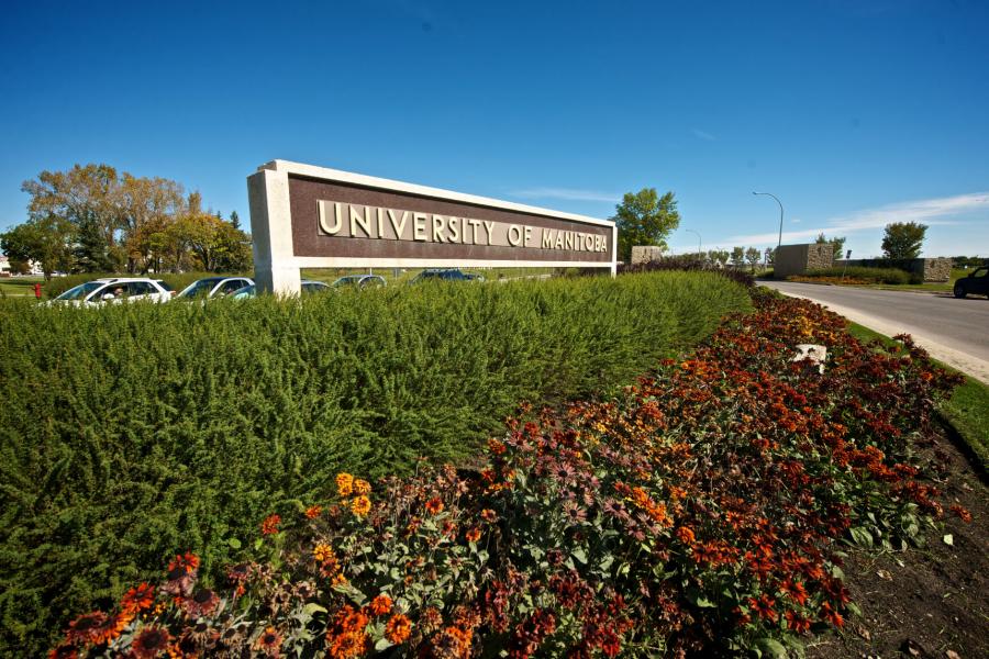 UM name plaque on Chancellor